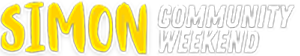 simon community weekend logo